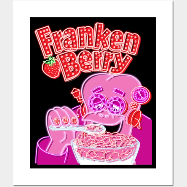 Franken Berry bright Wall Art by AlanSchell76